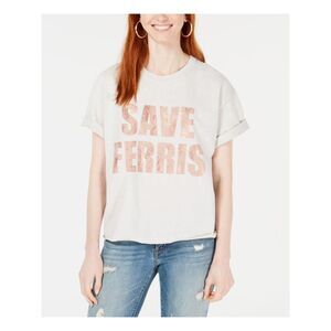 TRUE VINTAGE Womens Short Sleeve Crew Neck T-Shirt